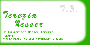 terezia messer business card